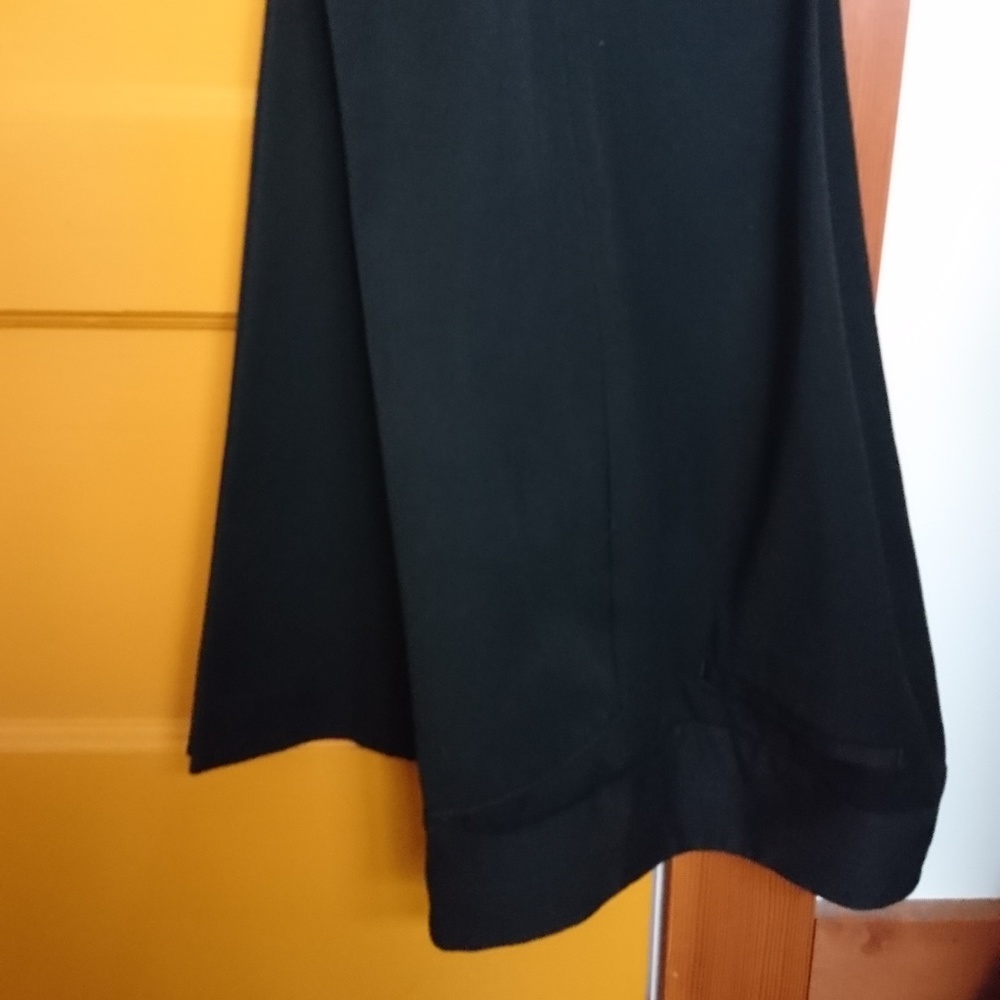 Black Express Editor Flare Pants 6R